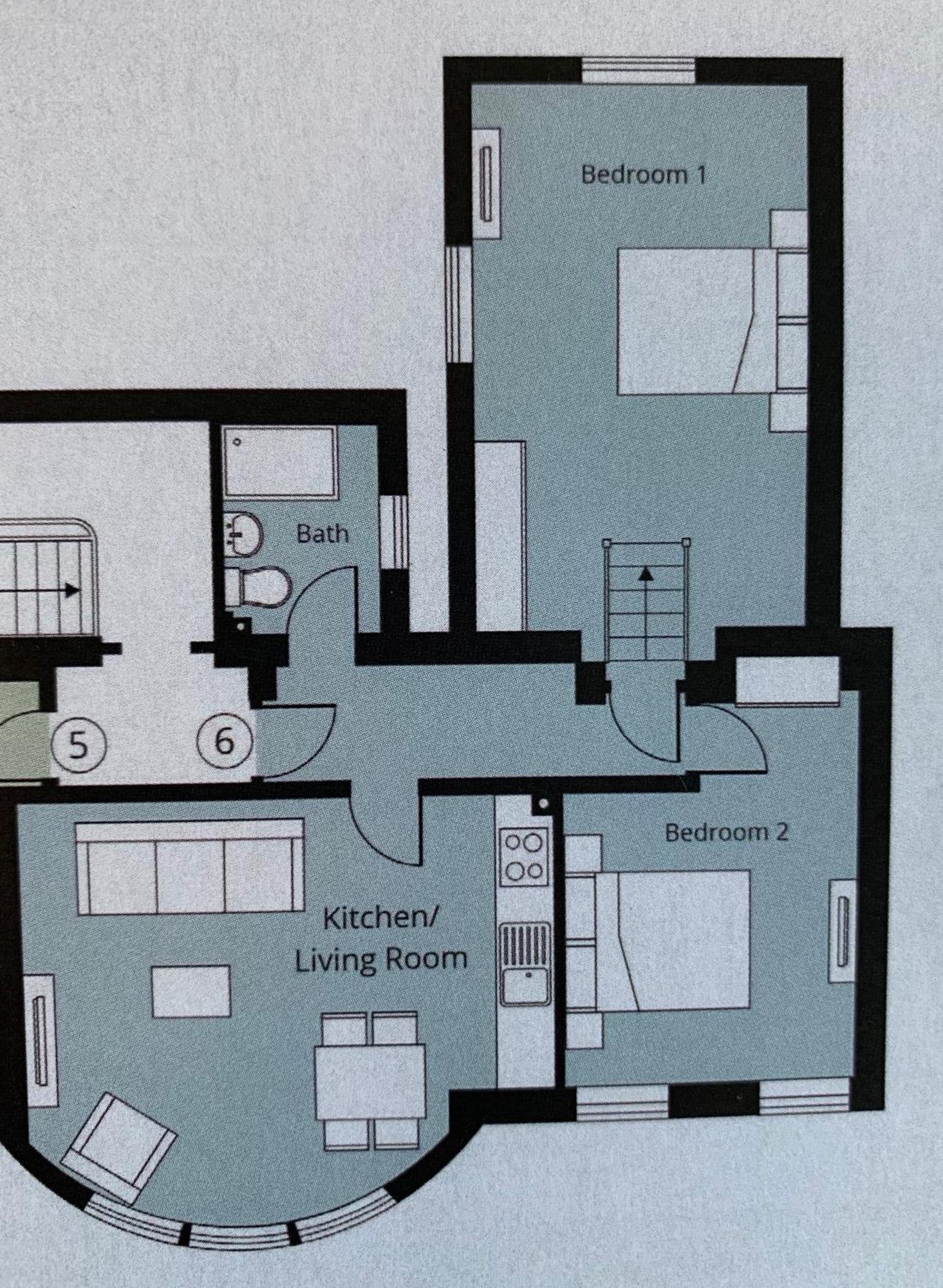 King Street Penthouse - 2 Bed Apartment เกรทยาร์มัธ ภายนอก รูปภาพ